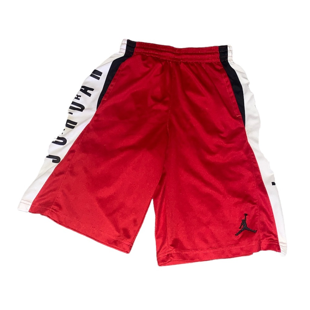 red jordan shorts. worn once
